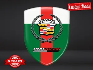 Cadillac Decal Silicone Tuning Stile Logo Sport Racing